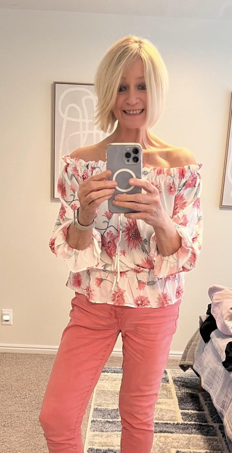 Off shoulder Blouse Summer Outfit Ideas