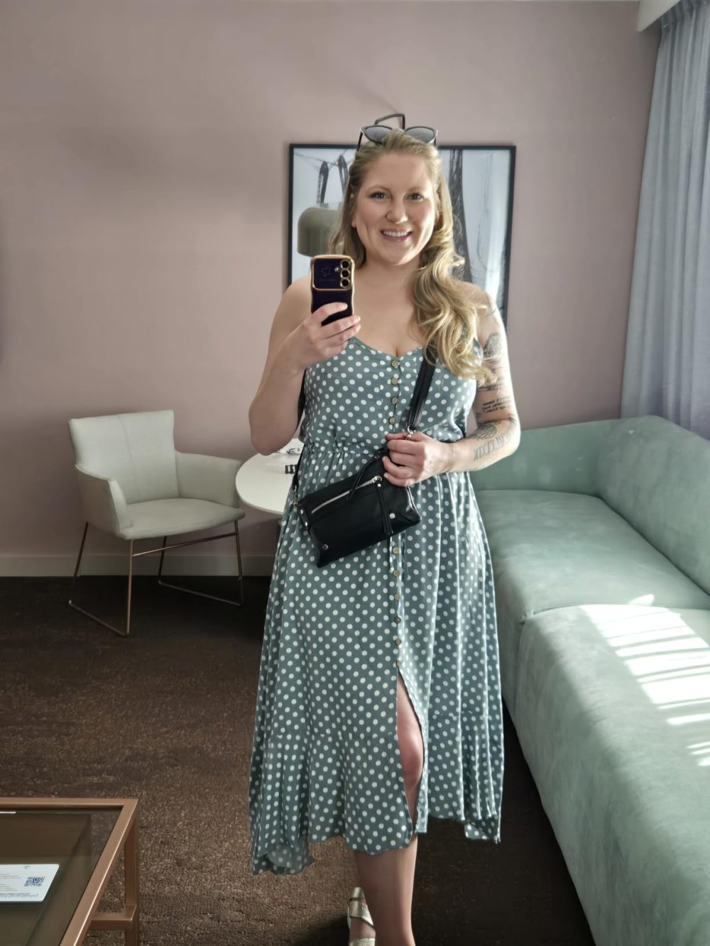Polka Dot Dress Summer Outfit Ideas