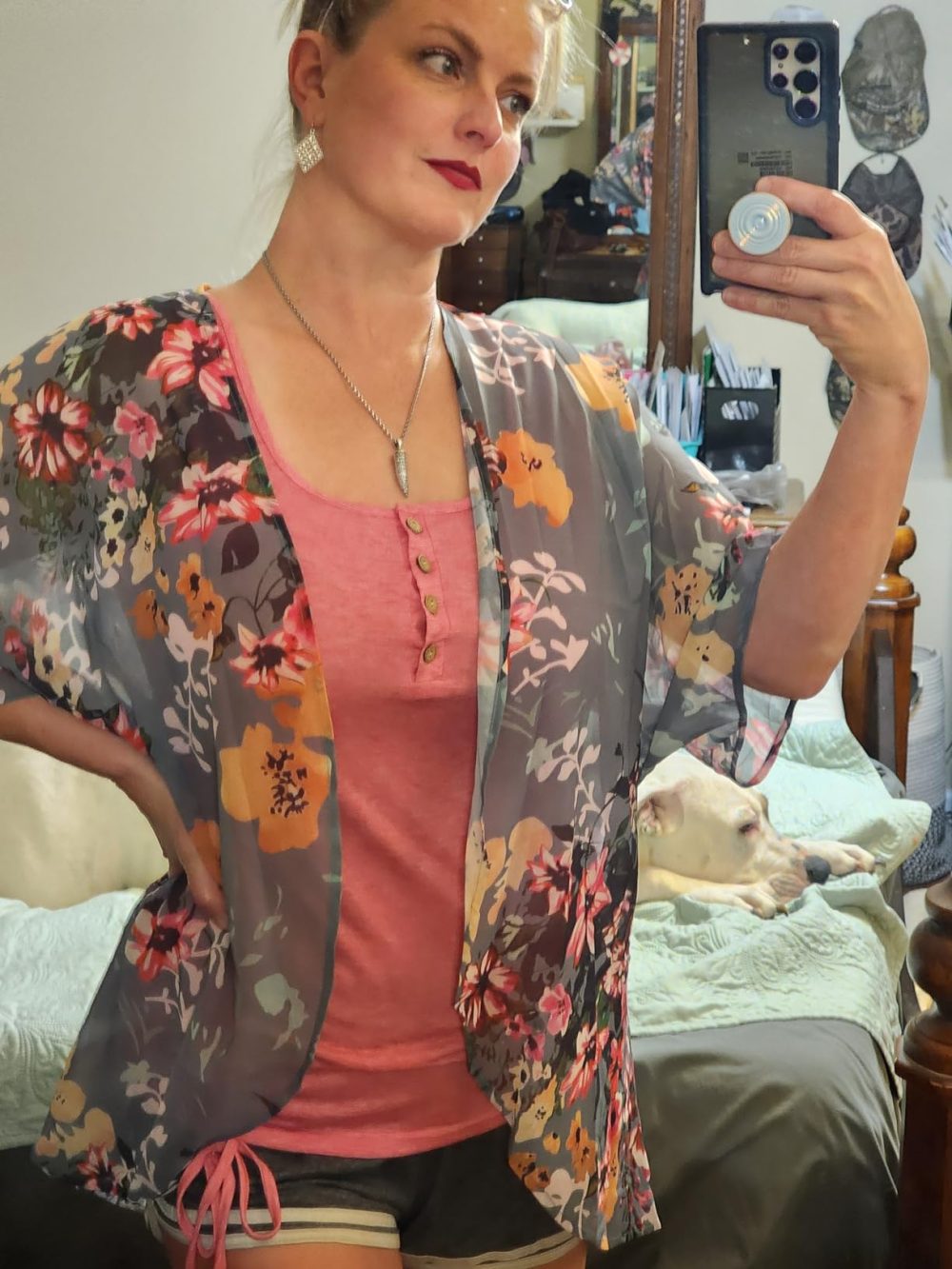 Printed Kimono Summer Outfit Ideas