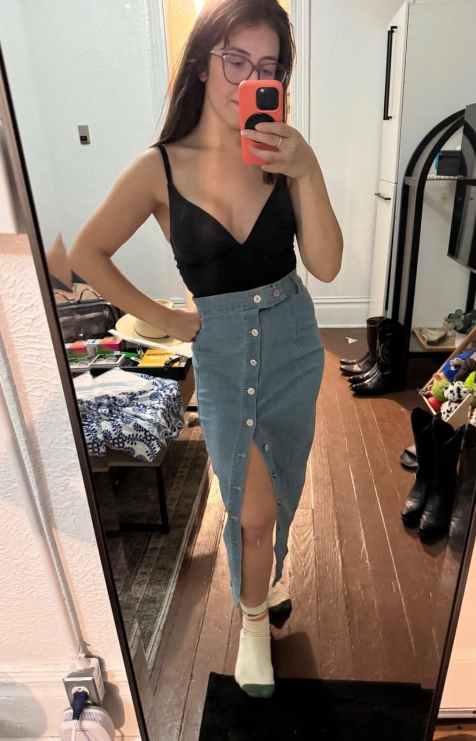Denim Skirt
