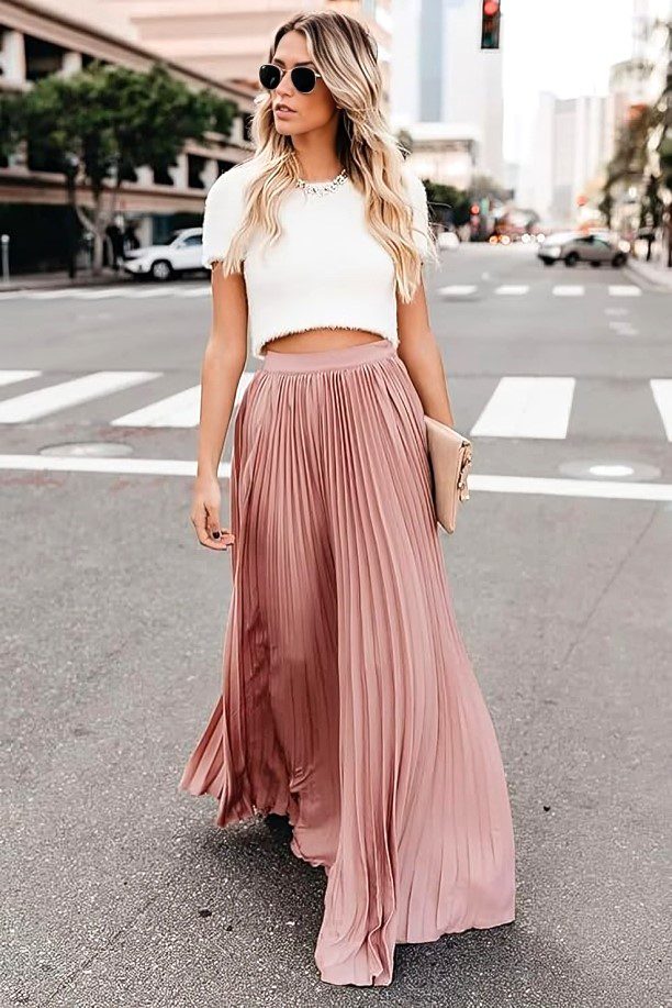 Pleated Skirt