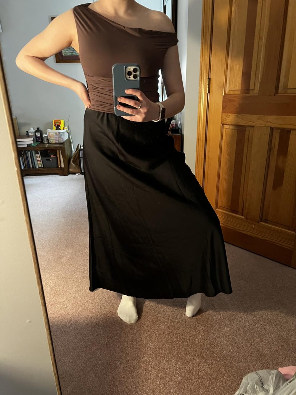 Satin Skirt