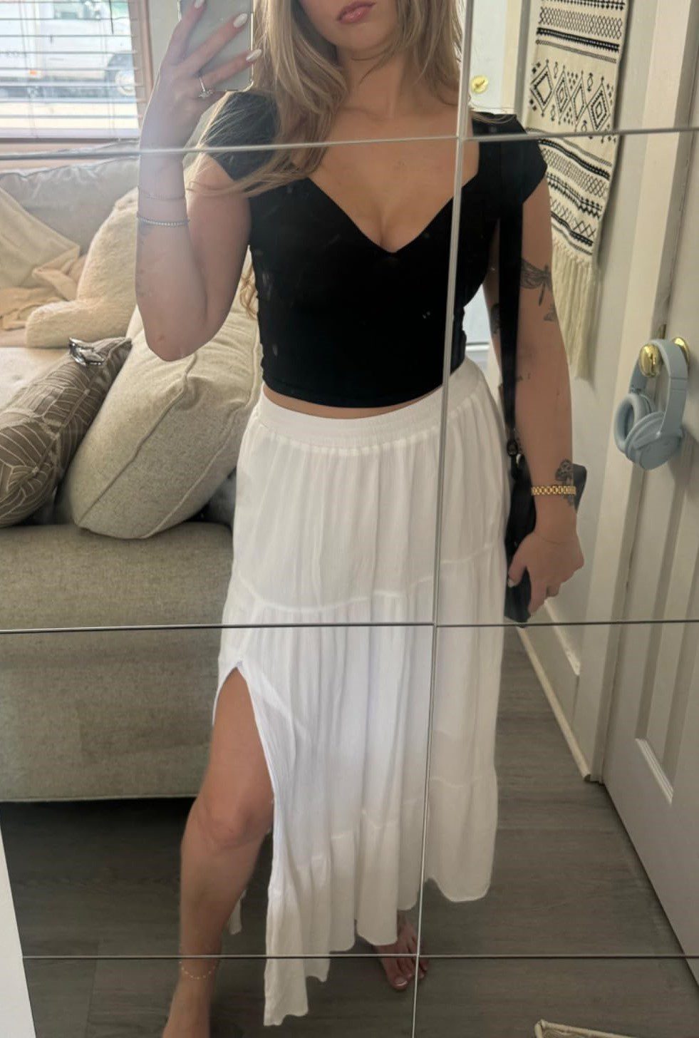 Slit Skirt